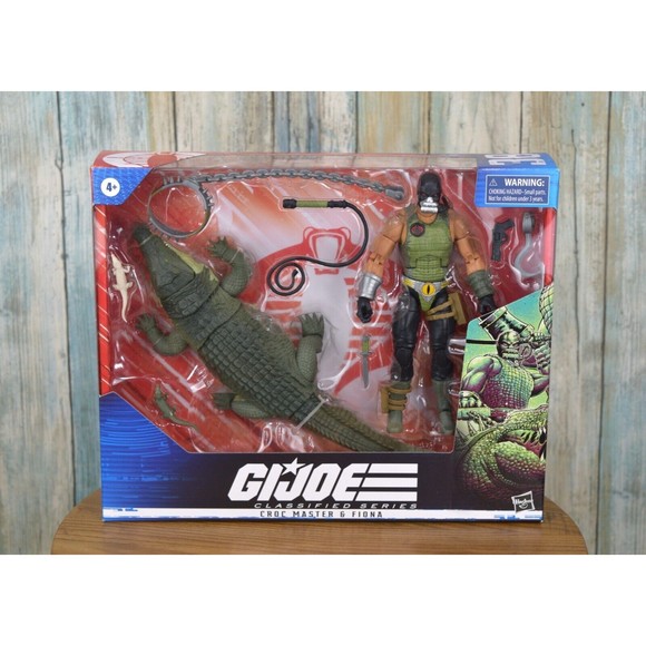 G.I. Joe Classified Series Croc Master & Fiona Figures #38 HASBRO COBRA - Picture 1 of 5